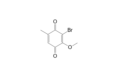 3-bromo-2-methoxy-5-methyl-p-benzoquinone