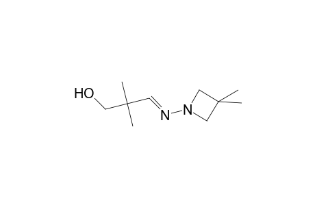 1-Propanol, 3-[(3,3-dimethyl-1-azetidinyl)imino]-2,2-dimethyl-