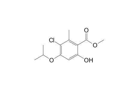 Methyl 5-chloro-2-hydroxy-4-isopropoxy-6-methylbenzoate