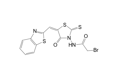 3-[(2'-Bromoacetyl)amino]-5-[(benzothiazol-2'-yl)methylene]-2-thioxothiazolidin-4-one
