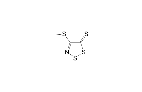 5-Methylthio-1-.lamda.(4).delta.(2)-3,2-Dithiazole-4-thione