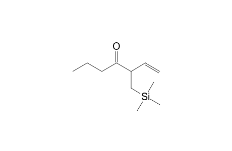 3-(Trimethylsilyl)methyl-1-hepten-4-one