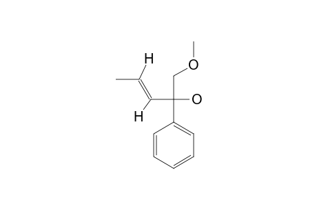 (E)-1-METHOXY-2-PHENYLPENT-3-EN-2-OL