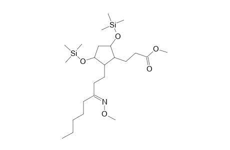 3-[2-[(3E)-3-methoxyiminooctyl]-3,5-bis(trimethylsilyloxy)cyclopentyl]propanoic acid methyl ester