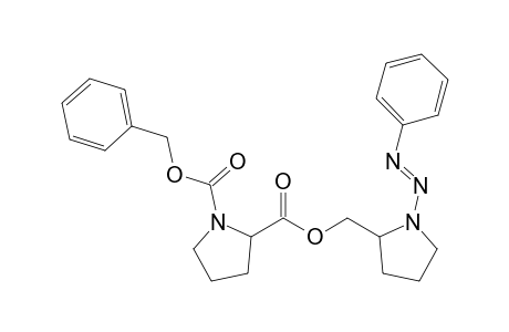 N-Phenylazo-2-(N'-benzyloxycarbonylprolyloxymethyl)pyrrolidine