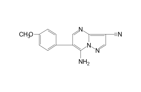 7-AMINO-6-(p-METHOXYPHENYL)PYRAZOLO[1,5-a]PYRIMIDINE-3-CARBONITRILE