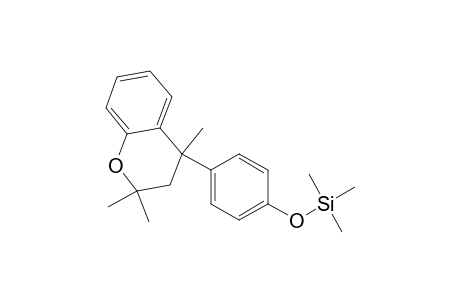 2,2,4-Trimethyl-4-(4'-trimethylsilyloxyphenyl)chromane