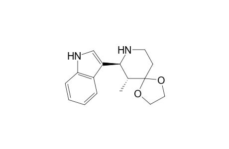 (6R,7S)-7-(1H-indol-3-yl)-6-methyl-1,4-dioxa-8-azaspiro[4.5]decane