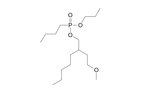 Butylphosphonic acid, 2-(2-methoxyethyl)heptyl propyl ester