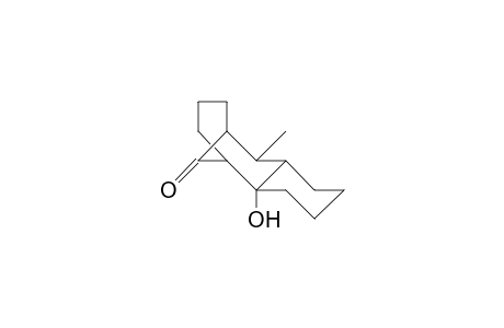 2-Hydroxy-8-methyl-tricyclo(7.3.1.0/2,7/)tridecan-13-one