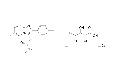 Zolpidem hemitartrate