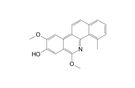 6,9-Dimethoxy-4-methyl-8-hydroxy-benzo[c]phenanthridine