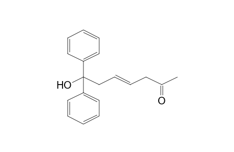 (4E)-7-Hydroxy-7,7-diphenyl-4-hepten-2-one