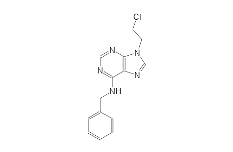 9H-purin-6-amine, 9-(2-chloroethyl)-N-(phenylmethyl)-