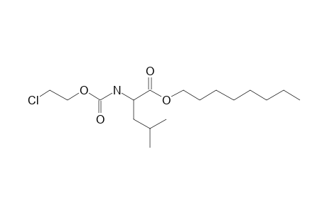 L-Leucine, N-(2-chloroethoxycarbonyl)-, octyl ester