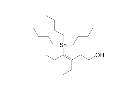 (Z)-3-Ethyl-4-tributylstannylhex-3-en-1-ol