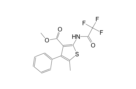 methyl 5-methyl-4-phenyl-2-[(trifluoroacetyl)amino]-3-thiophenecarboxylate