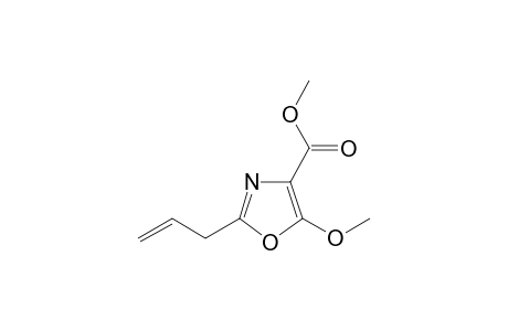 2-allyl-5-methoxy-oxazole-4-carboxylic acid methyl ester
