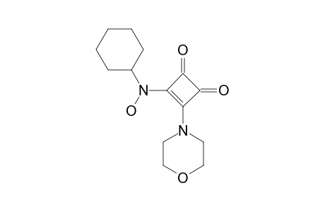 3-MORPHOLINO-4-N-CYCLOHEXYLHYDROXYLAMINOCYCLOBUT-3-ENE-1,2-DIONE
