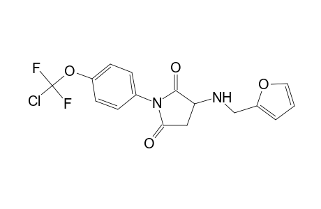 1-[4-(Chloro-difluoro-methoxy)-phenyl]-3-[(furan-2-ylmethyl)-amino]-pyrrolidine-2,5-dione