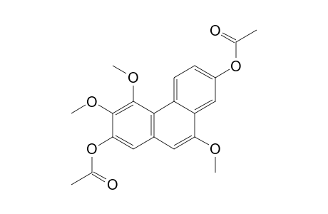 2,7-DIACETOXY-3,4,9-TRIMETHOXYPHENANTHRENE