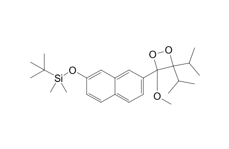 4,4-Diisopropyl-3-methoxy-3-[7-(tert-butyldimethylsiloxy)-2-naphthyl]-1,2-dioxetane