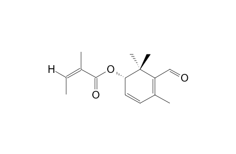 3-FORMYL-2,2,4-TRIMETHYL-3,5-CYCLOHEXADIENYL-ANGELATE