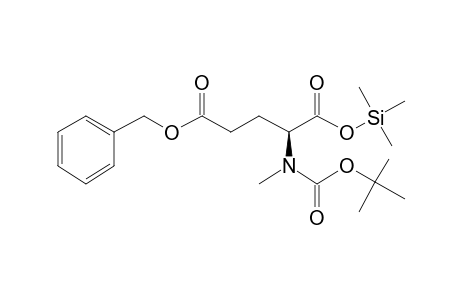 boc-N-Methyl-L-glutamic acid gamma-benzyl ester, tms