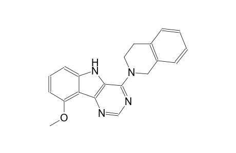 4-(3,4-dihydro-2(1H)-isoquinolinyl)-9-methoxy-5H-pyrimido[5,4-b]indole