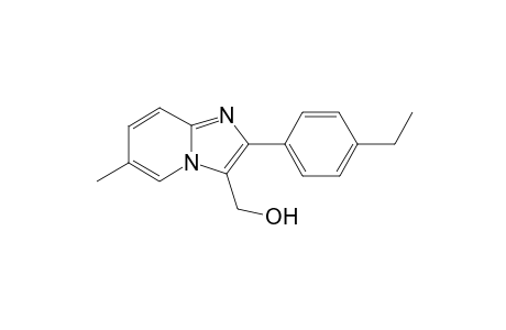 [2-(4-Ethylphenyl)-6-methylimidazo[1,2-a]pyridin-3-yl]methanol