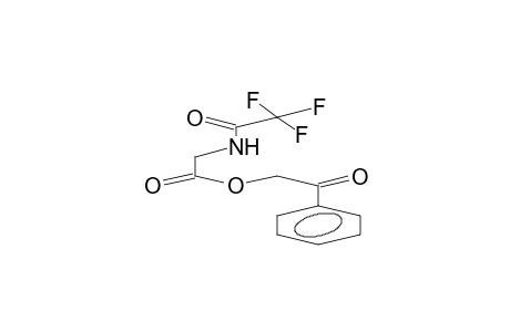 enzoylmethyl 2-trifluoroacetamidoacetate