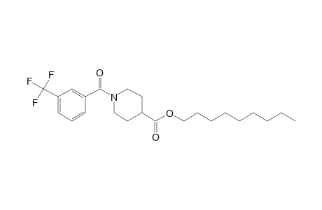 Isonipecotic acid, N-(3-trifluoromethylbenzoyl)-, nonyl ester