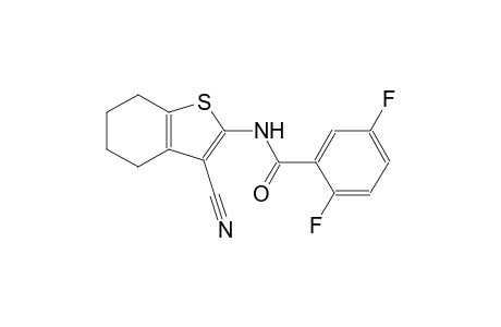 N-(3-cyano-4,5,6,7-tetrahydro-1-benzothien-2-yl)-2,5-difluorobenzamide