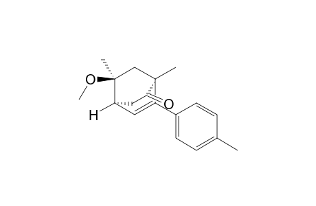 (1S,4S,8R)-(1S,4S,8S)-8-Methoxy-1,8-dimethyl-6-(4-methylphenyl)bicyclo[2.2.2]oct-5-en-2-one