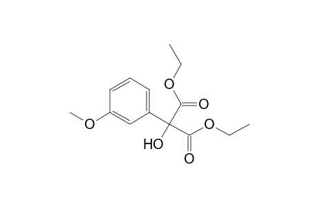 Propanedioic acid, hydroxy(3-methoxyphenyl)-, diethyl ester