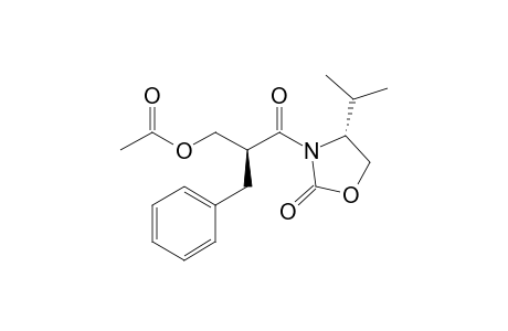 (4R)-3-[(2S)-2-Acetoxymethyl-3-phenylpropanoyl]-4-isopropyloxazolidin-2-one