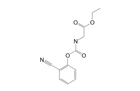 2-[(ETHOXYCARBONYL-METHYL)-AMINO-CARBONYLOXY]-BENZONITRILE