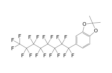 5-Perfluorooctyl-2,2-dimethyl-1,3-benzodioxole