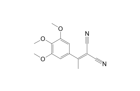 2-(1-(3,4,5-Trimethoxyphenyl)ethylidene)malononitrile