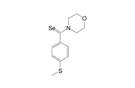 [4-(METHYLTHIO)-SELENOBENZOYL]-MORPHOLINE