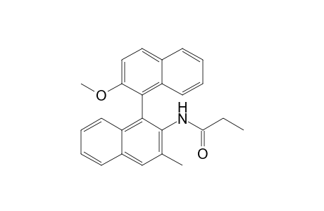 (S)-N-(2'-Methoxy-3-methyl[1,1']binaphthalene-2-yl)propionamide