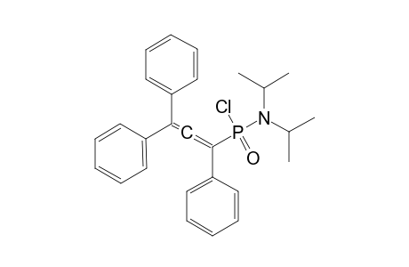 N,N-DIISOPROPYL-P-(1,3,3-TRIPHENYLPROPA-1,2-DIENYL)-PHOSPHONAMIDIC-CHLORIDE