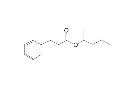 Benzenepropanoic acid, 2-pentyl ester