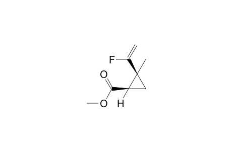 cis-Methyl 2-methyl-2-(1-fluorovinyl))cyclopropane-1-carboxylate