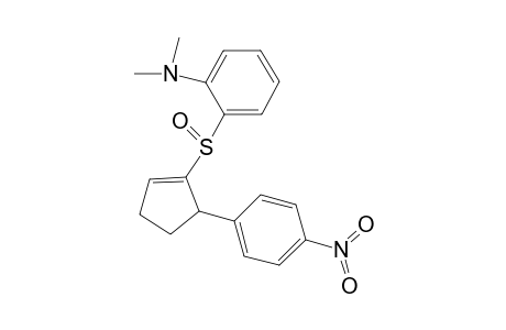 (3R*/S*,SR*)-3-(4-Nitrophenyl)-2-[2-(N,N-dimethylamino)phenylsulfinyl]-1-cyclopentene
