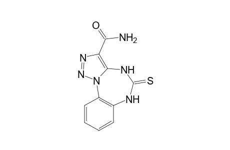 3-Carboxamido-1,2,3-triazolo[1,5-a]-(1,3,5)-benzotriazepine-5-thione