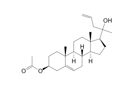 3.beta.-acetoxy-20-allyl-5-pregnen-20-ol