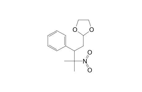 1,3-Dioxolane, 2-(3-methyl-3-nitro-2-phenylbutyl)-