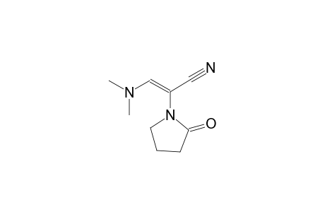 (2Z)-3-(dimethylamino)-2-(2-oxo-1-pyrrolidinyl)-2-propenenitrile