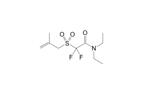 N,N-diethyl-2,2-difluoro-2-(2-methylallylsulfonyl)acetamide